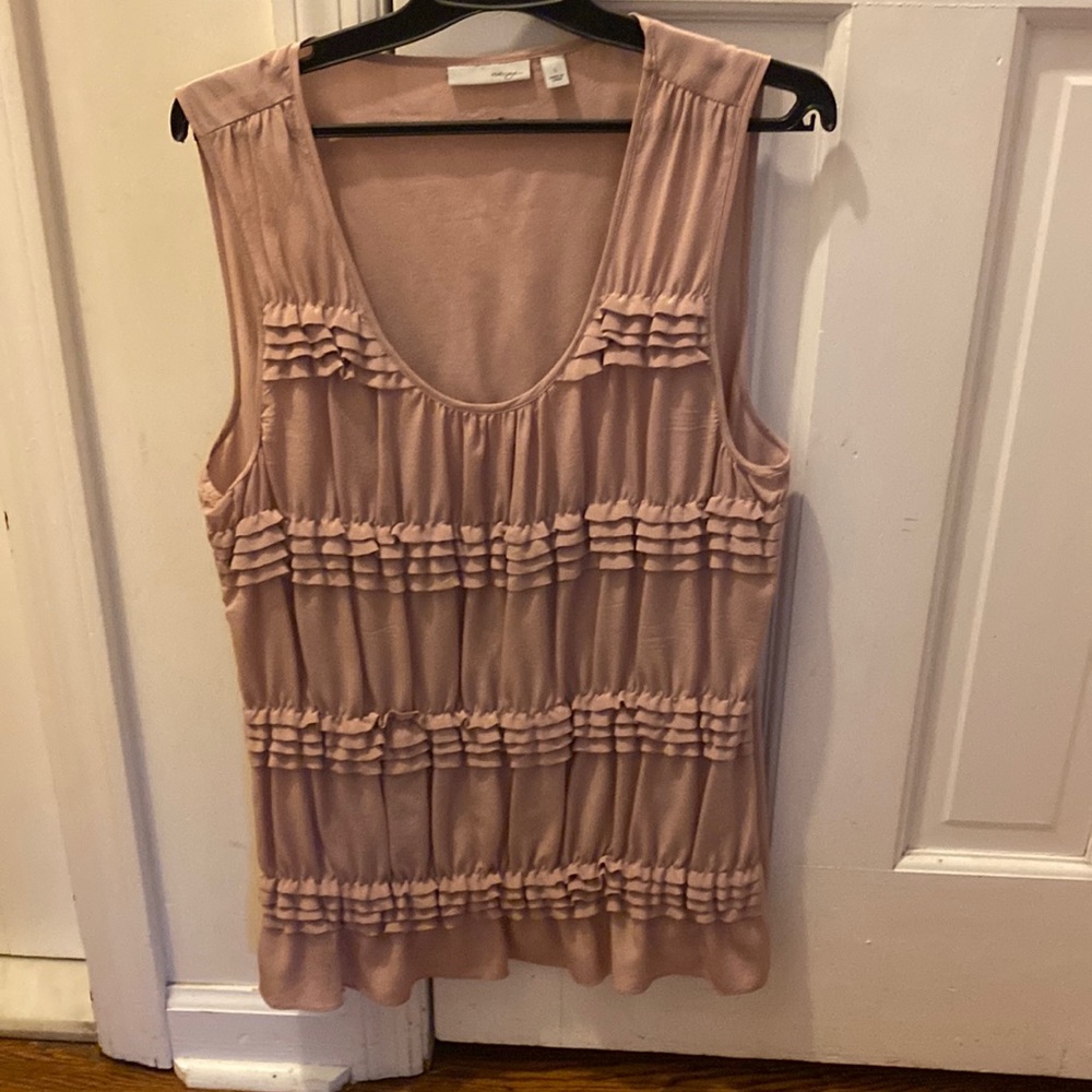 Dusty rose blouse